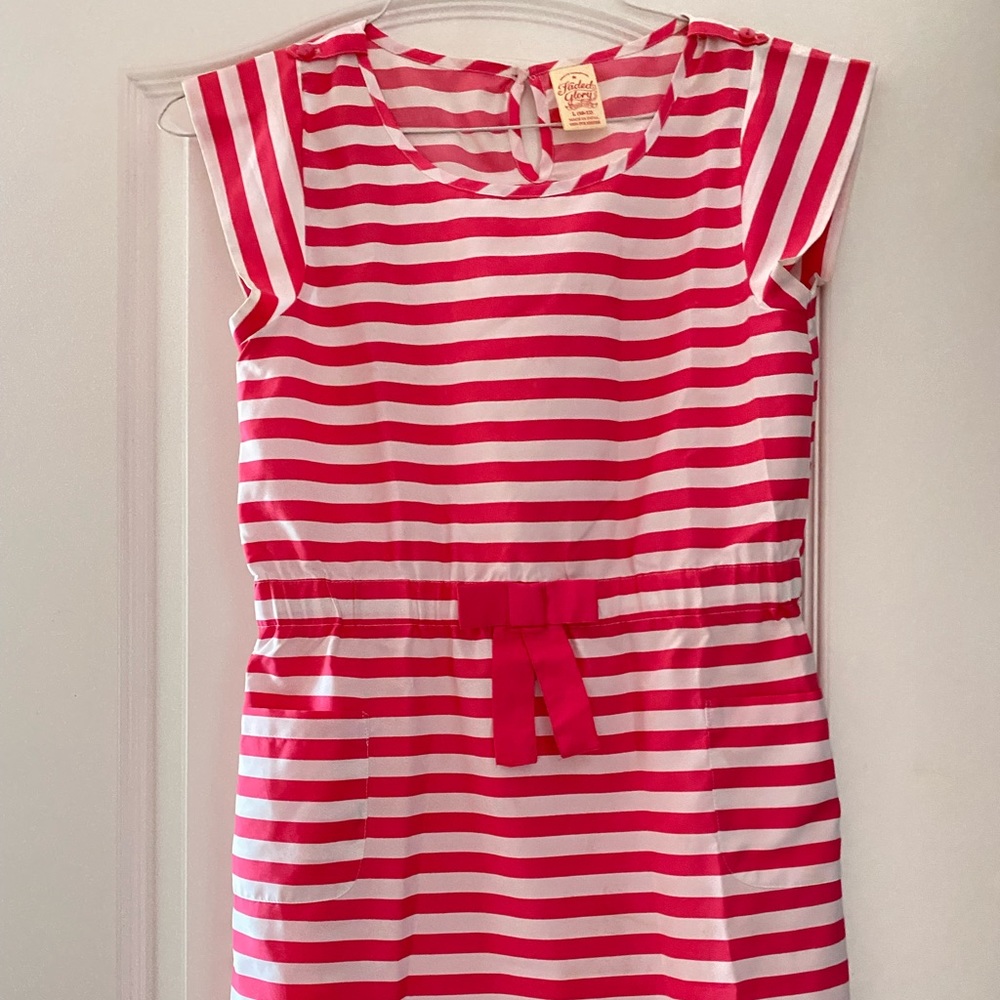 Faded Glory Cute Pink Girls Tunic Size 10/12